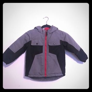 WonderKids Color-block Hooded Winter Jacket